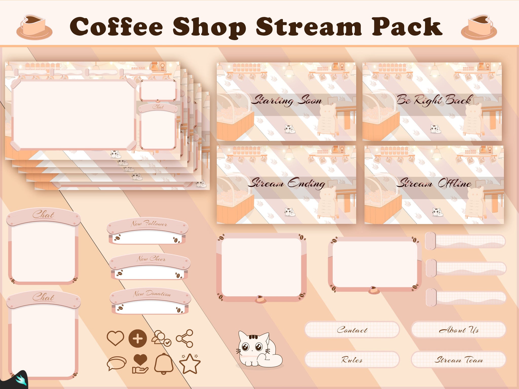 Coffee Shop Stream Package
