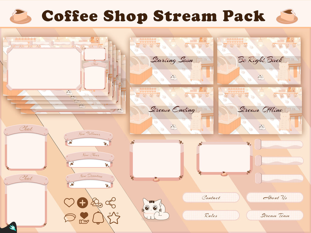 Coffee Shop Stream Package