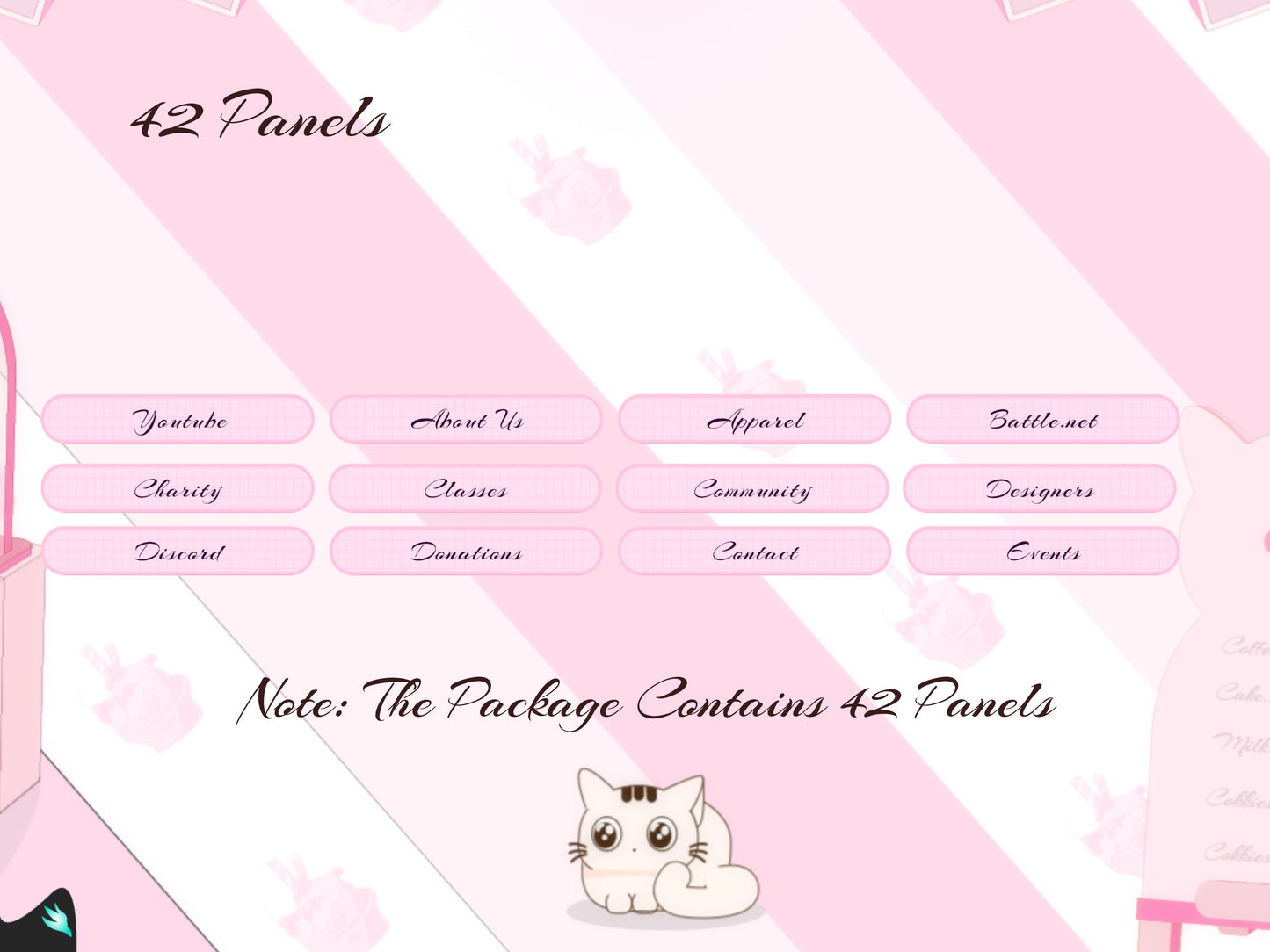 Coffee Shop Pink Stream Package