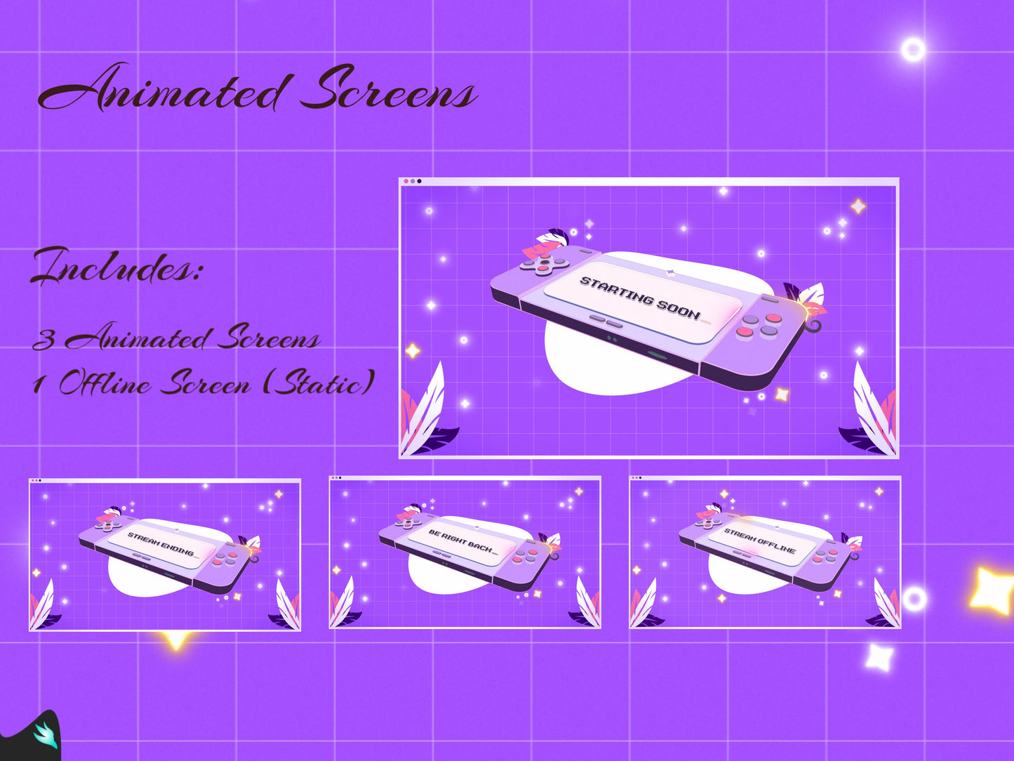 Lofi Gameplay Purple Stream Package