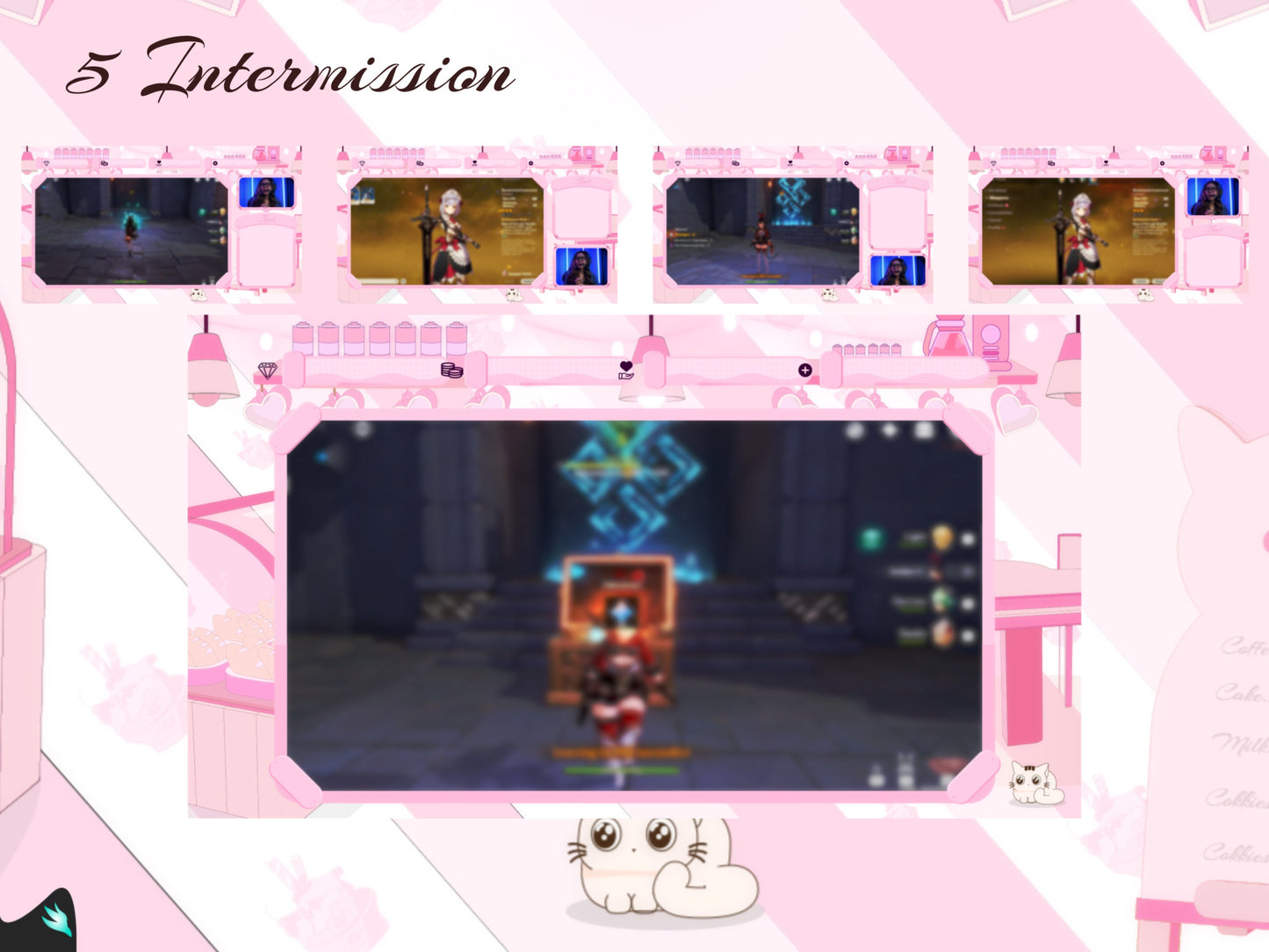 Coffee Shop Pink Stream Package