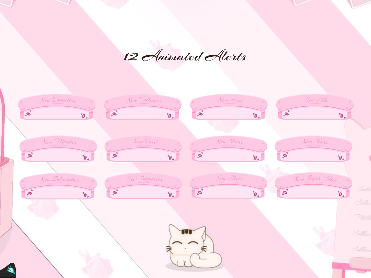 Coffee Shop Pink Stream Package