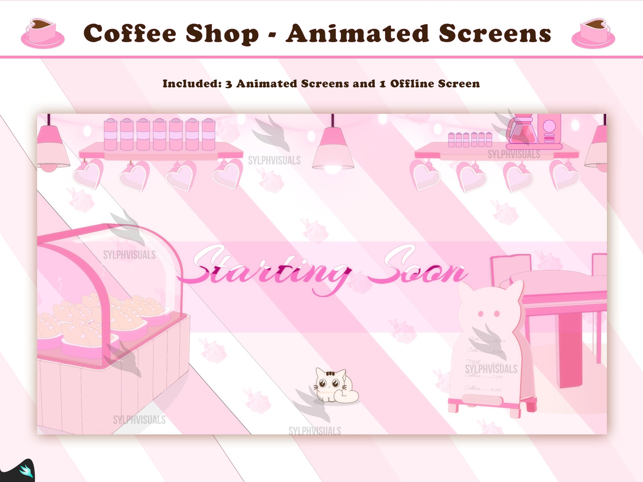 coffee shop starting soon twitch screen