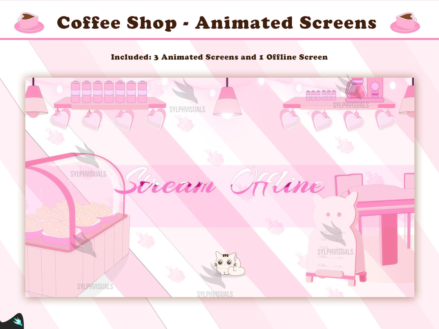 coffee shop offline twitch screen