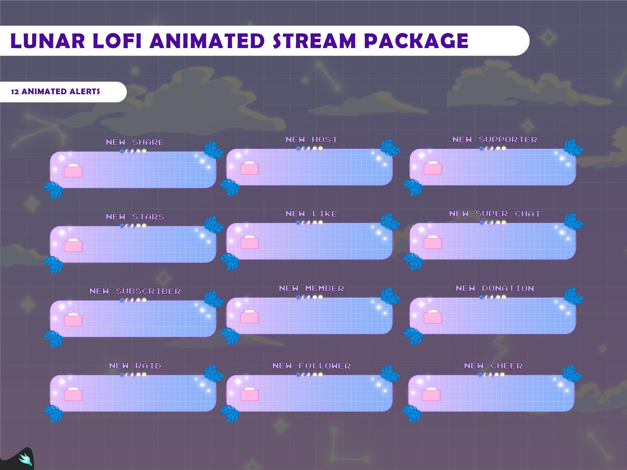 Lunar Lofi Purple Alerts