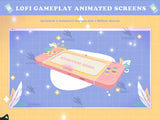 Lofi Gameplay Animated Screens