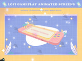 Lofi Gameplay Animated Screens