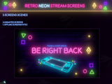 Retro Neon Animated Screens