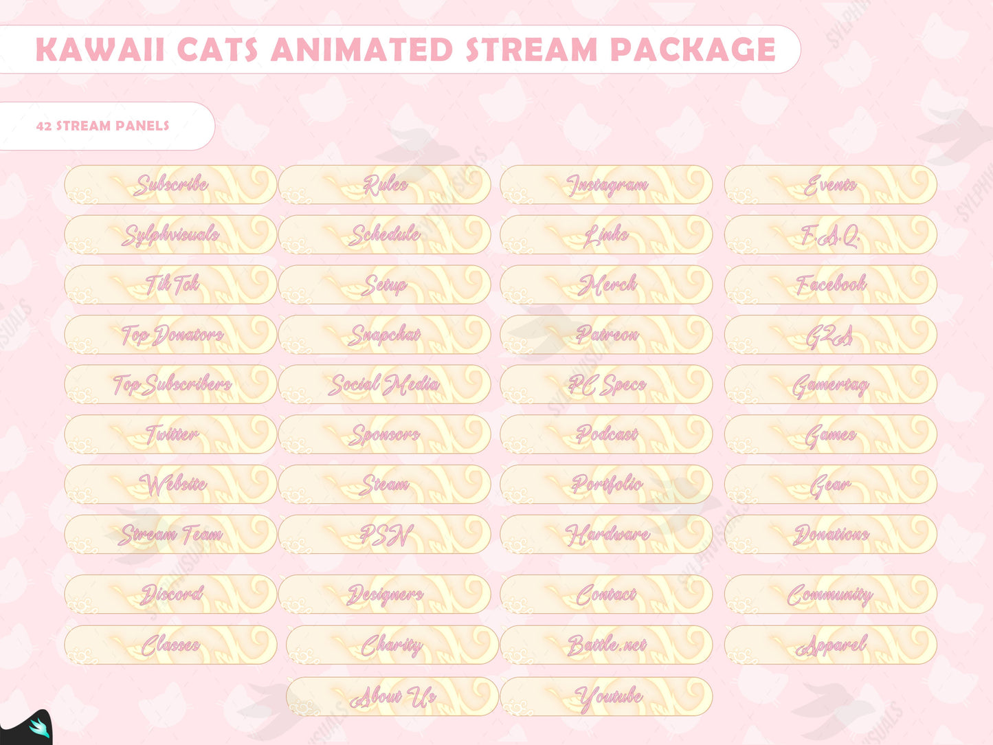 Kawaii Cats Stream Package