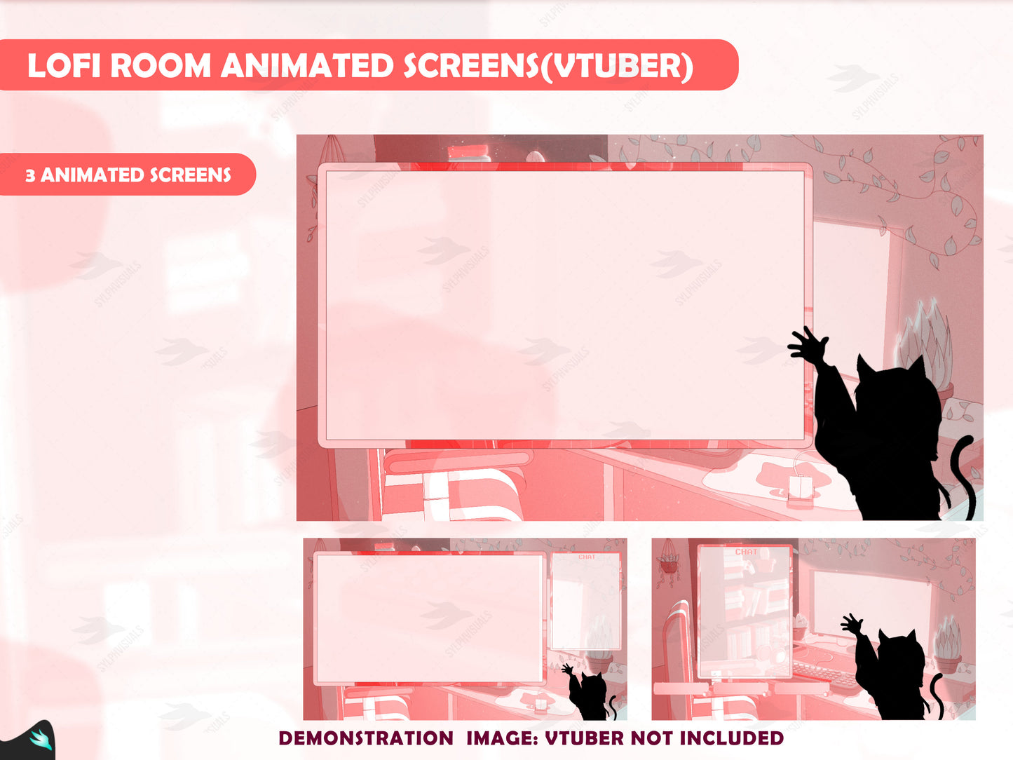 Lofi Room Red Stream Package