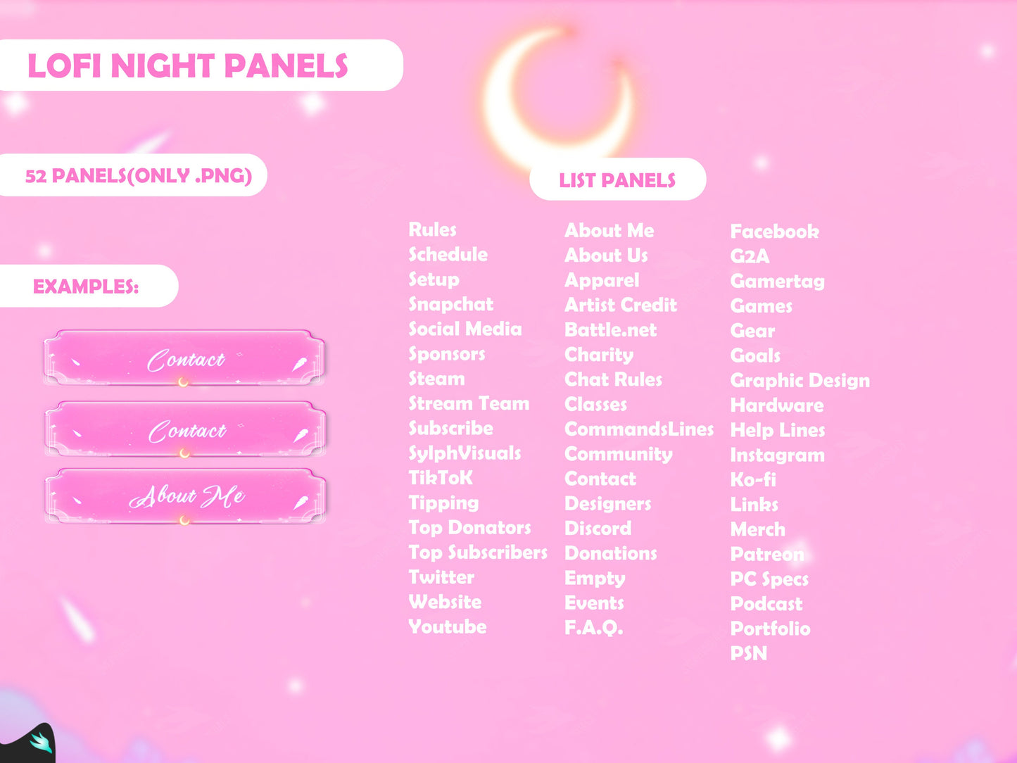 Lofi Night Pink Stream Package