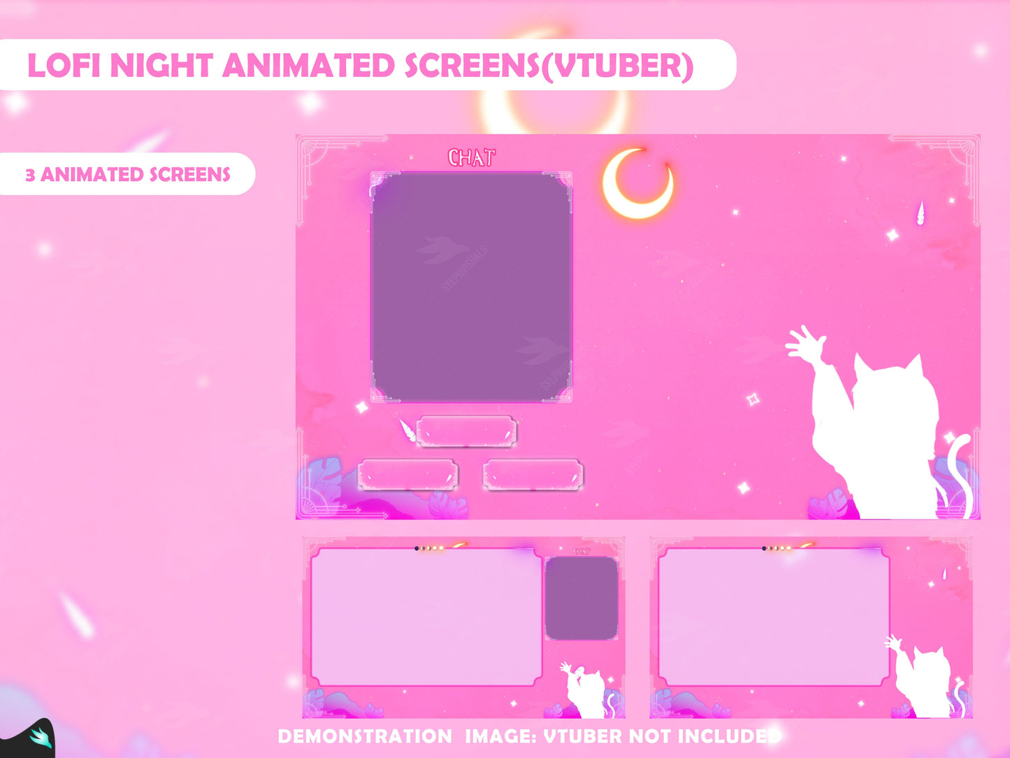 Lofi Night Pink Stream Package