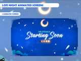 Lofi Night Blue Stream Package