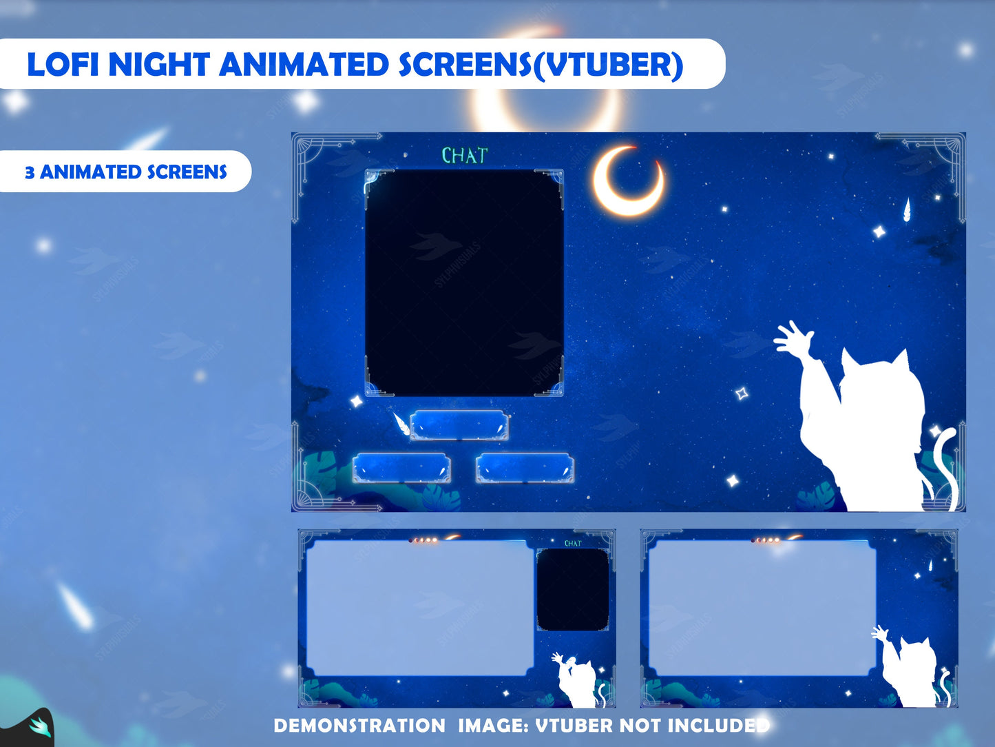 Lofi Night Blue Stream Package