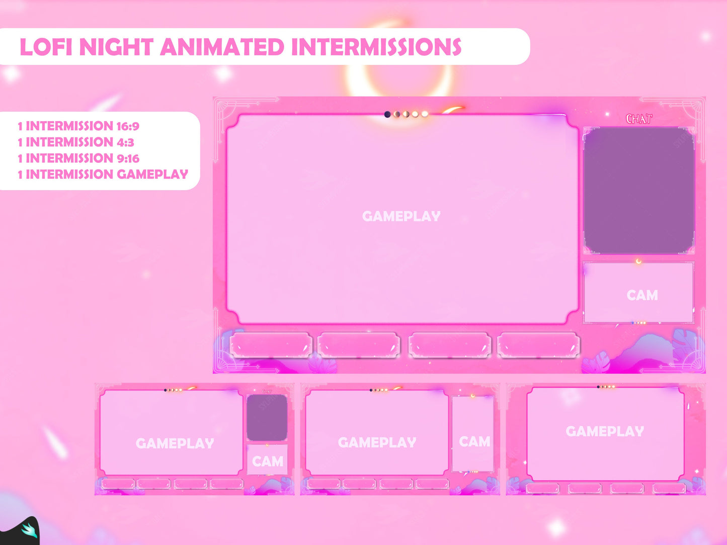 Lofi Night Pink Stream Package