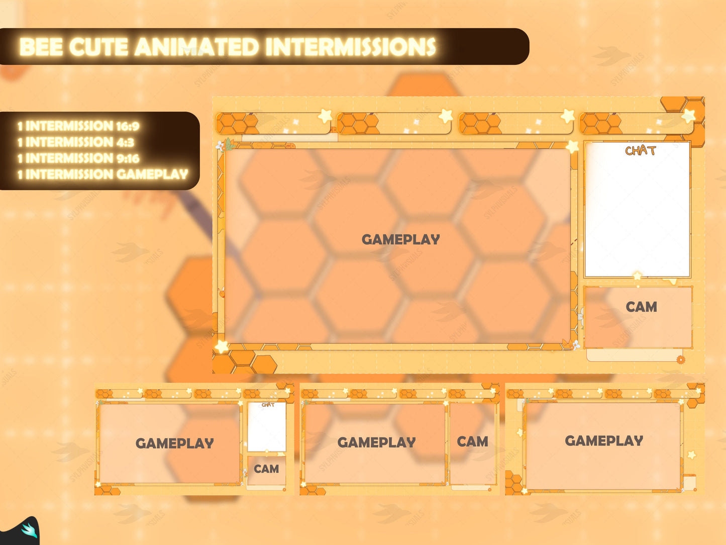 Cute Bee Stream Package