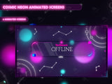 Cosmic Light Animated Screens