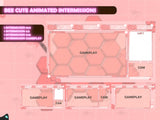 Cute Bee Pink Stream Package