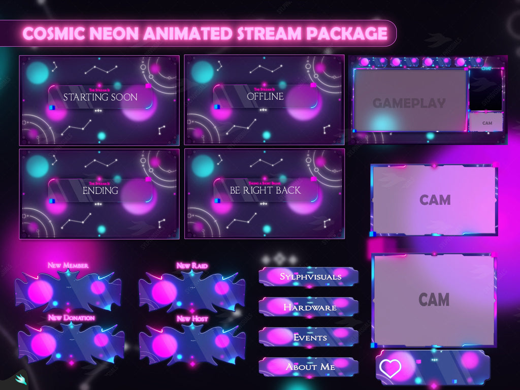 Cosmic Light Stream Package