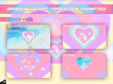 Free Rainbow Heart Transition