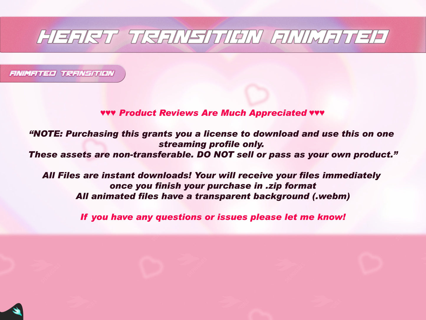 Sweet Heart Transition