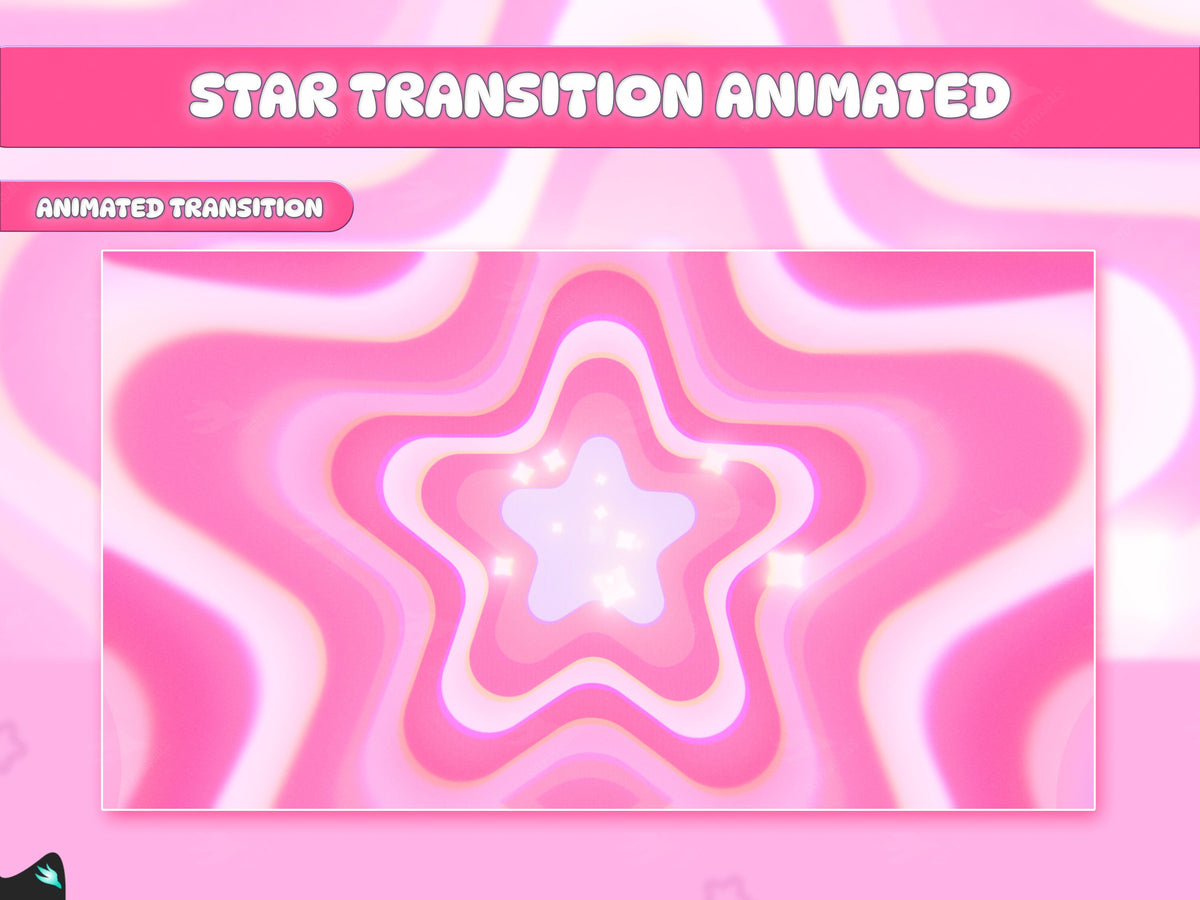 Pink Transitor Shining Star Pink Transition – SylphVisuals