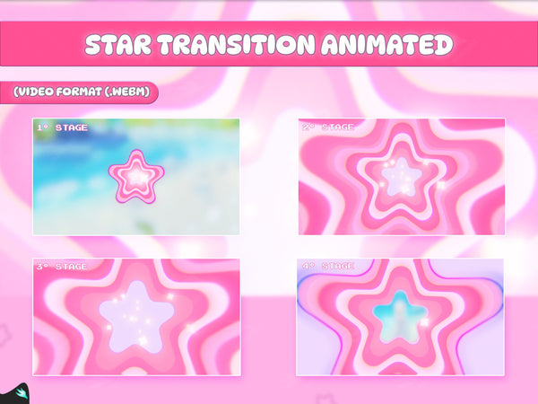 Shining Star Pink Transition