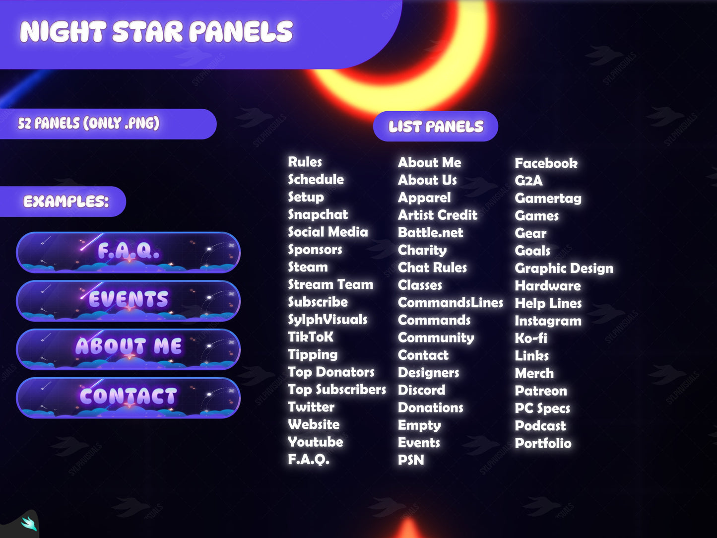 Night Star Stream Package