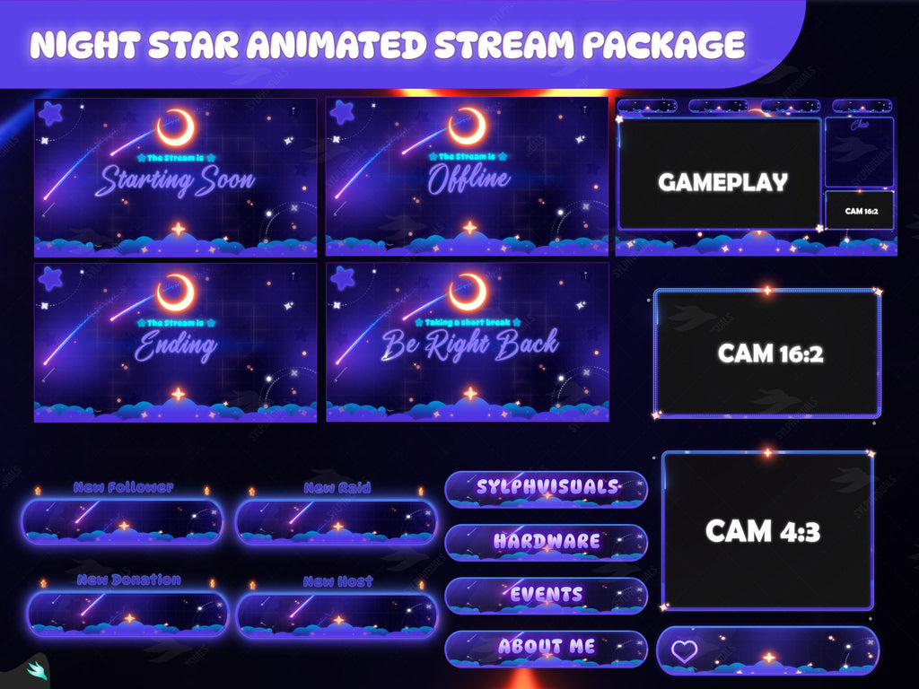 Night Star Stream Package