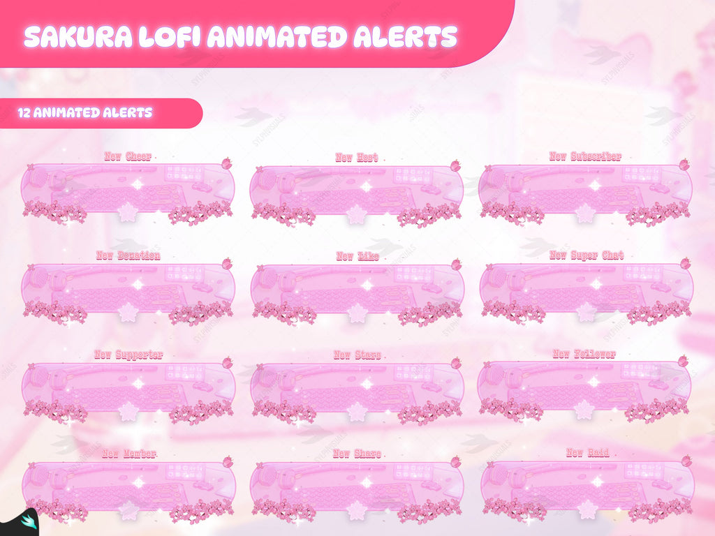 Sakura Lofi Alerts
