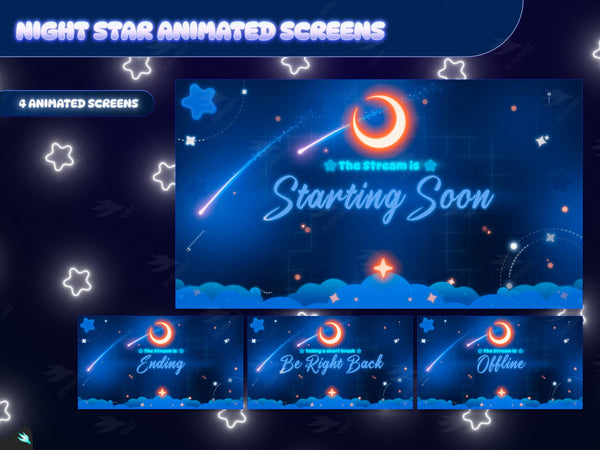 Night Star Blue Stream Package