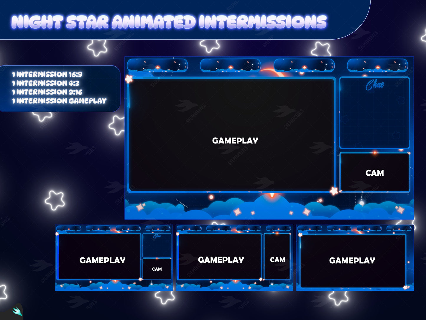 Night Star Blue Stream Package