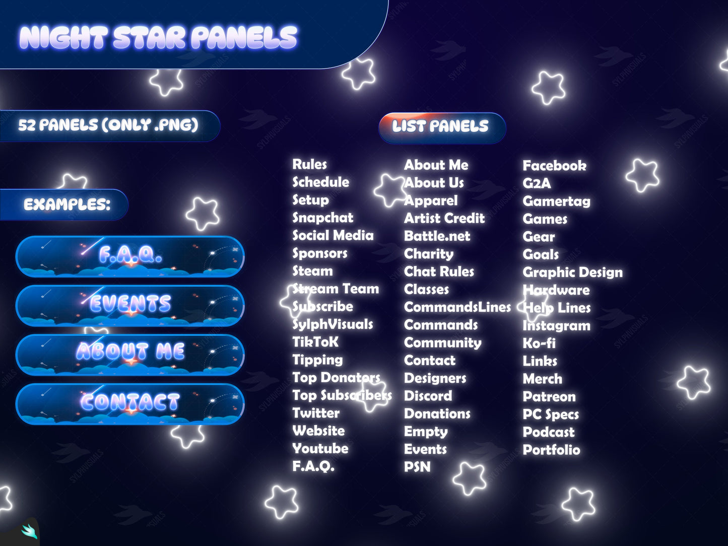 Night Star Blue Stream Package