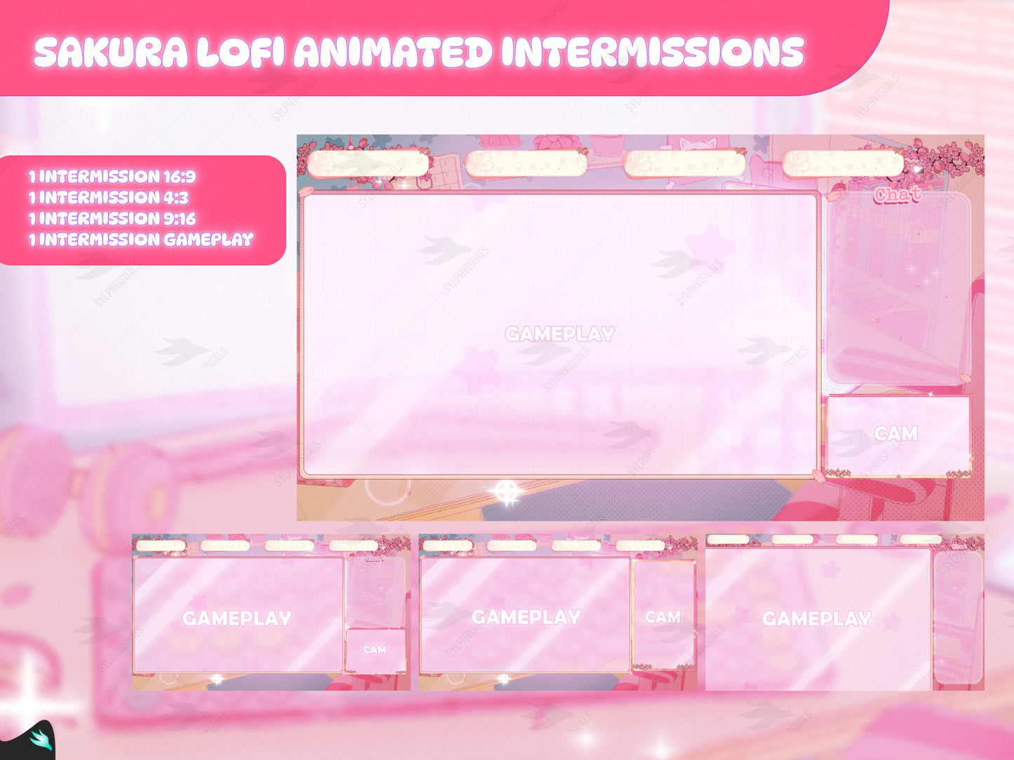 Sakura Lofi Pink Stream Package