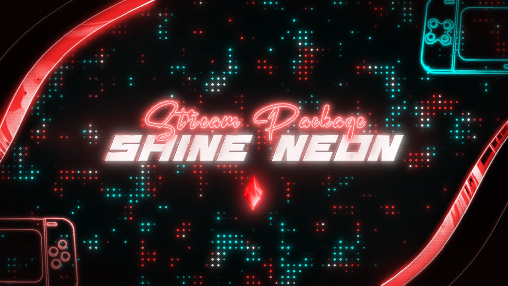 Shine Neon Red Stream Package